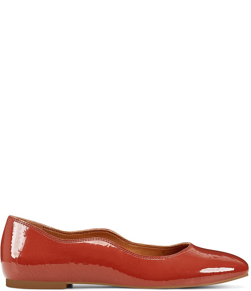 Lucky Brand Dellie Patent Synthetic Leather Flats