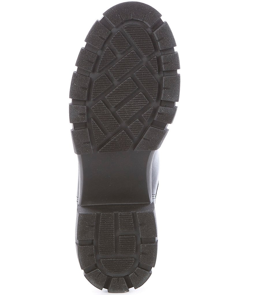 Steve Madden Howler Lugged Block Heel Chelsea Booties