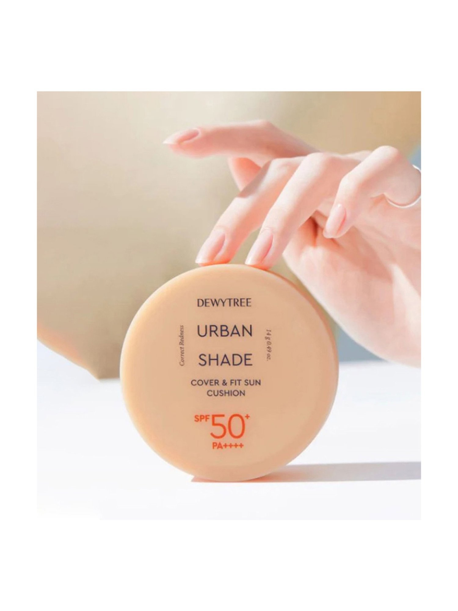 Dewytree Urban Shade Cover & Fit Sun Cushion SPF 50+ PA++++ - 14 gm