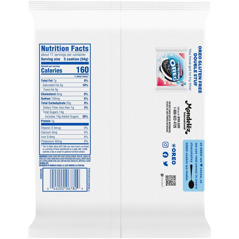 Oreo Original Gluten Free Family Size - 13.9oz
