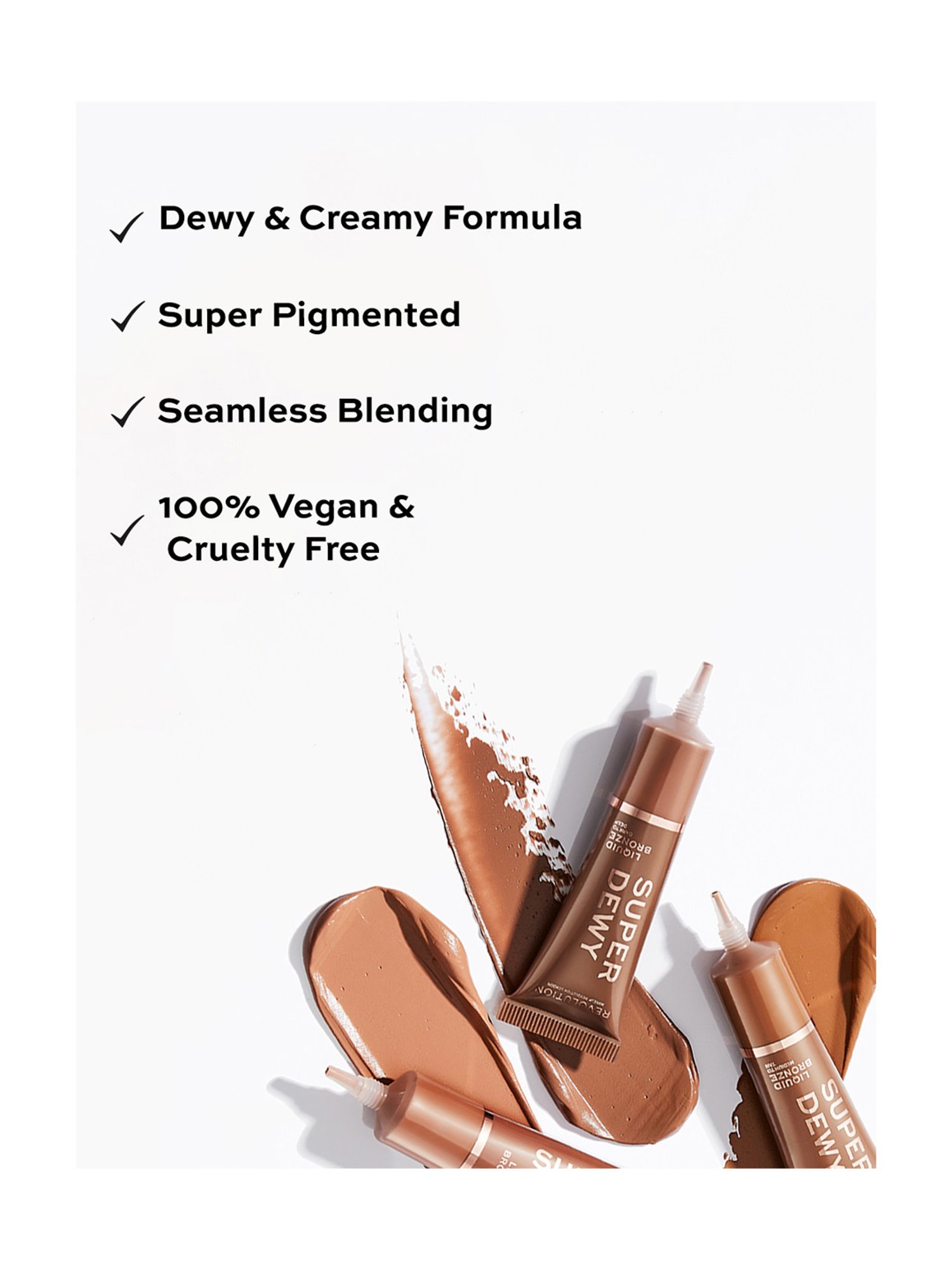 Makeup Revolution Super Dewy Liquid Bronzer Fair To Light - 15 ml