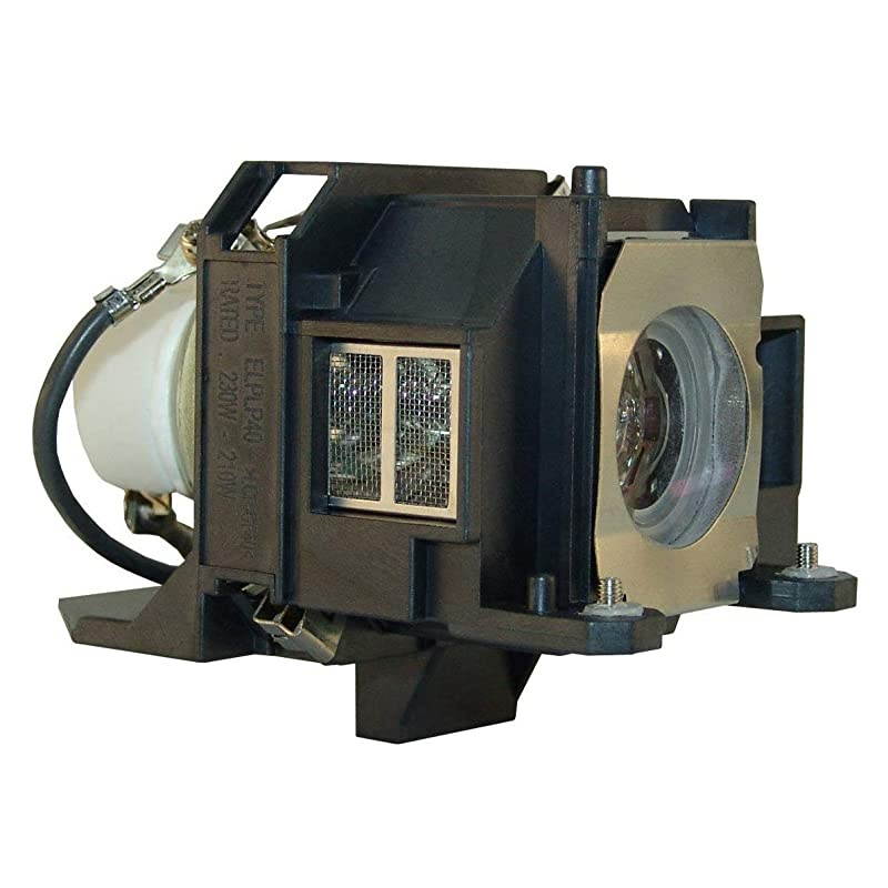EP40 Original Bulb Inside Projector Lamp with Housing Compatible with ELPLP40 EMP1810 EMP1815 EB1810 EB1825 EMP1825 PowerLite 1810 PowerLite 1815p PowerLite 1825