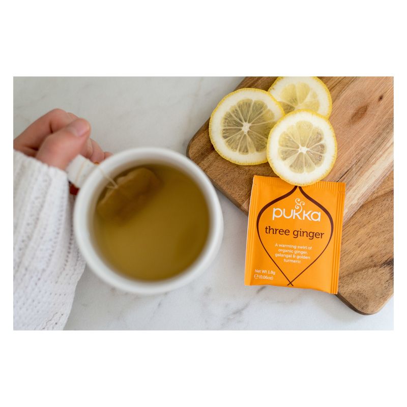 Pukka Three Ginger Tea Bags - 20ct
