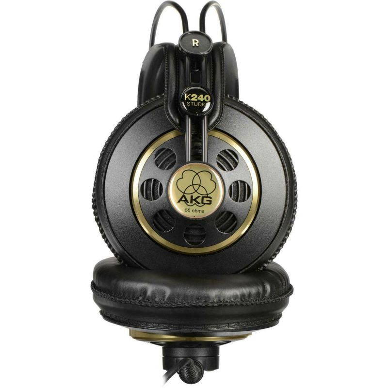 AKG Acoustics K240 Studio Over-Ear Semi-Open Professional Headphones #2058X00130