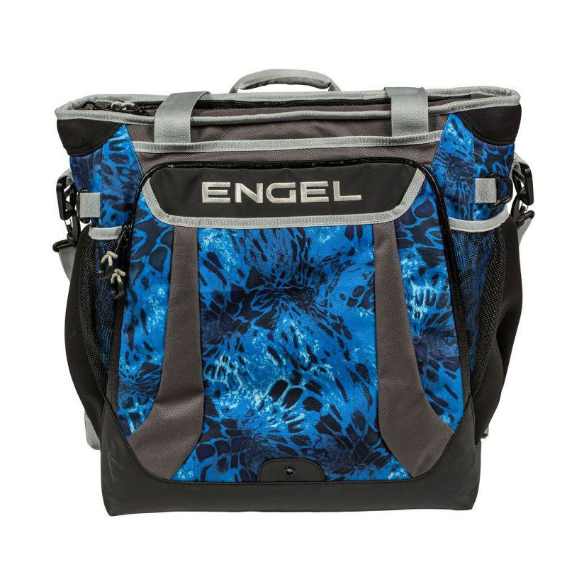Engel Prym1 5.7 Gal Backpack Ice Cooler with 24 Can Capacity, Shoreline Camo