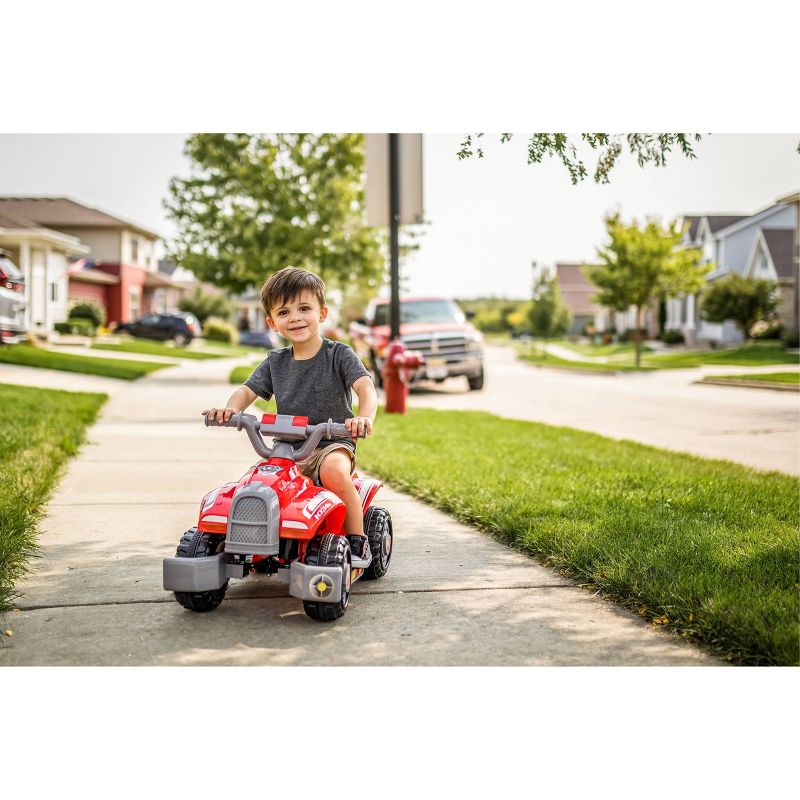 Kid Trax 6V Nickelodeon PAW Patrol Ride with Marshall Quad Powered Ride-On - Red