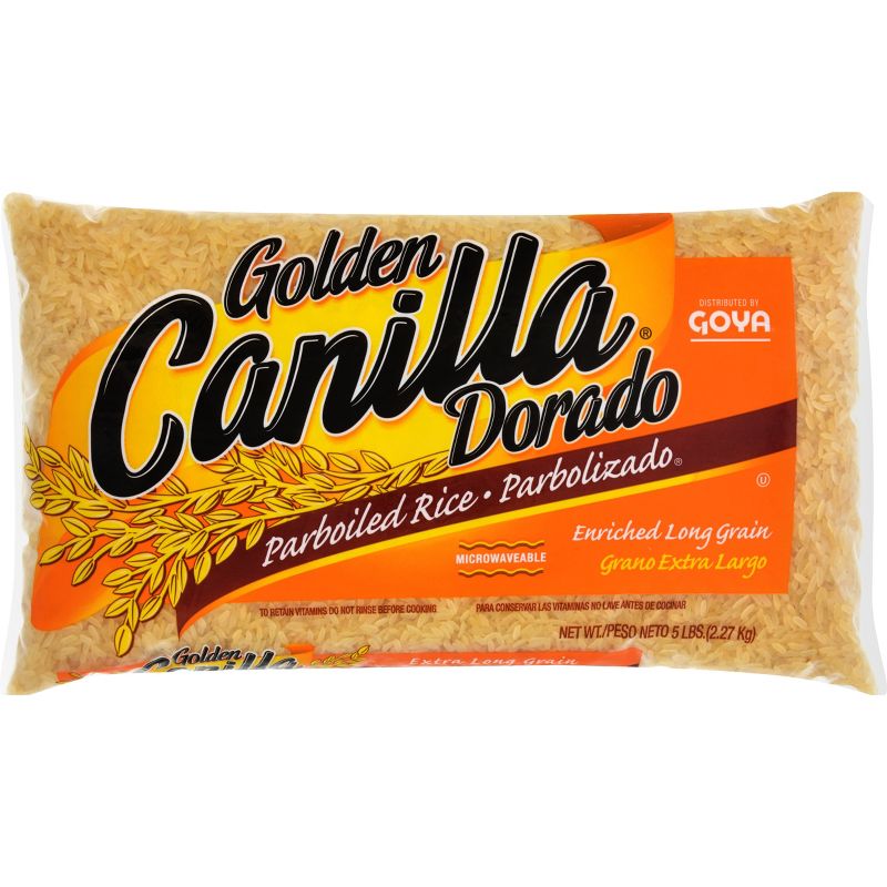Golden Canilla Parboiled Rice 5 lbs