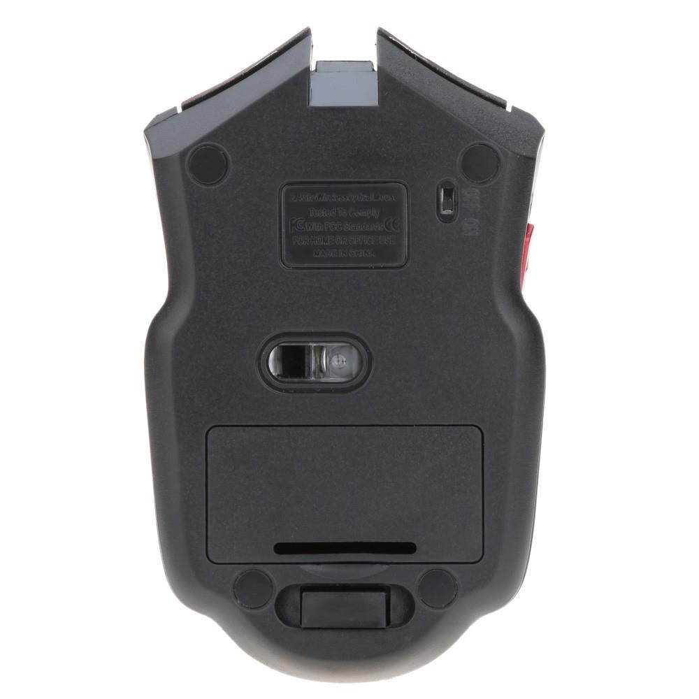 2.4G Wireless Gaming Mouse Portable 2400DPI Adjustable Optical for PC