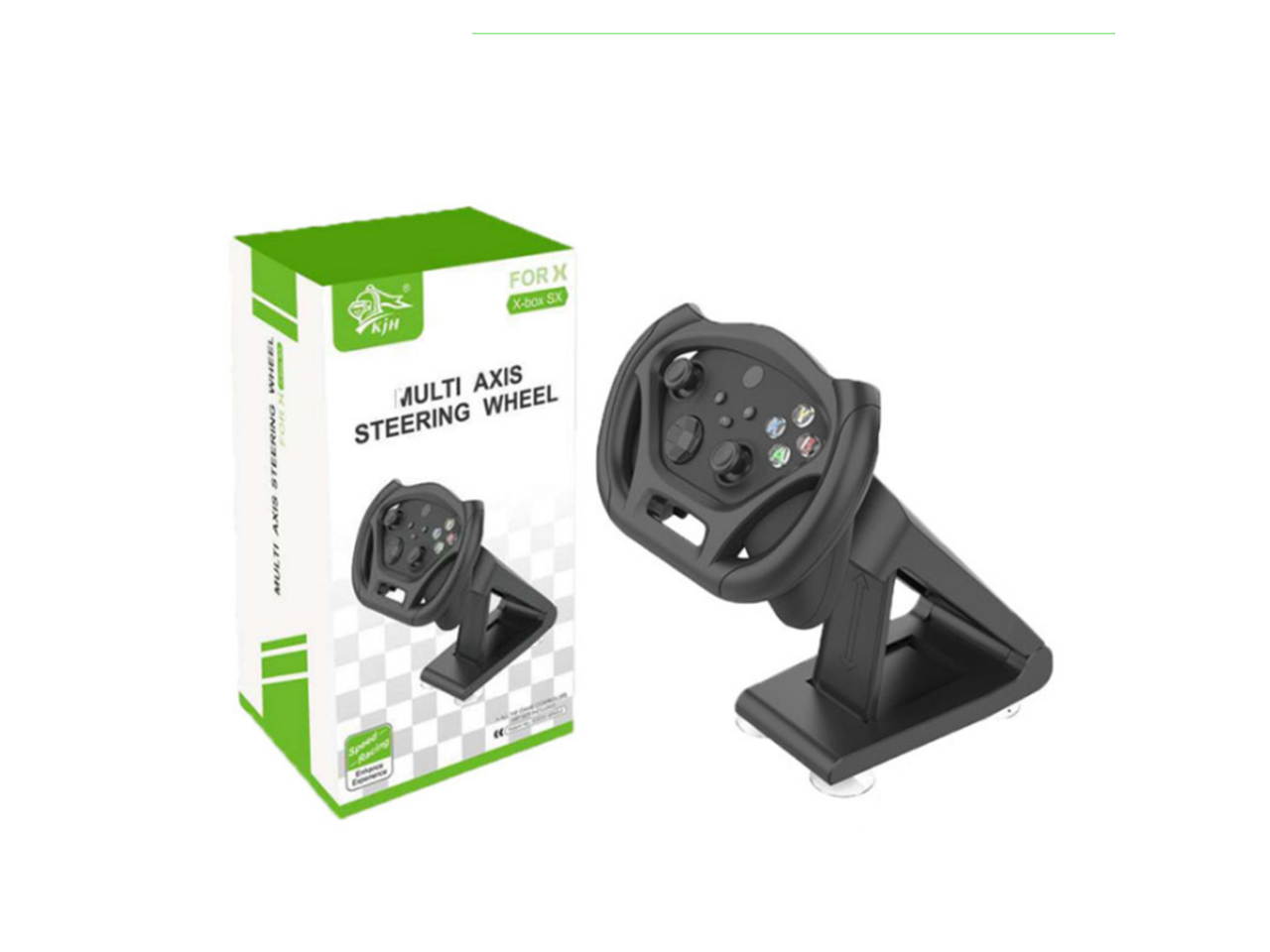 Xbox Series X/S Gamepad For Dual Controller Racing car bracket steering wheel XSX Game pad Steering wheel seat frame Series Gamepad bracket Compatible with Xbox Series Controller