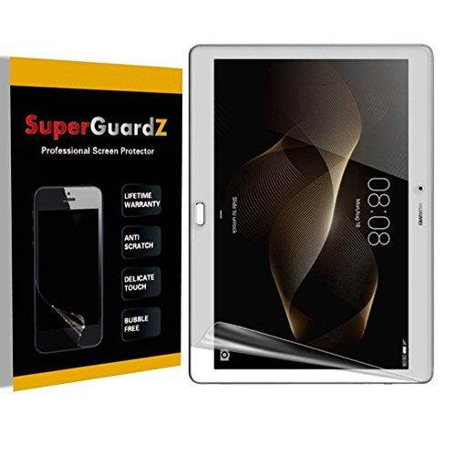 [3-Pack] For Huawei Media Pad M2 10.0 - SuperGuardZ Screen Protector [Lifetime Replacement], Anti-Glare, Matte, Anti-Fingerprint, Anti-Scratch, Anti-Bubble