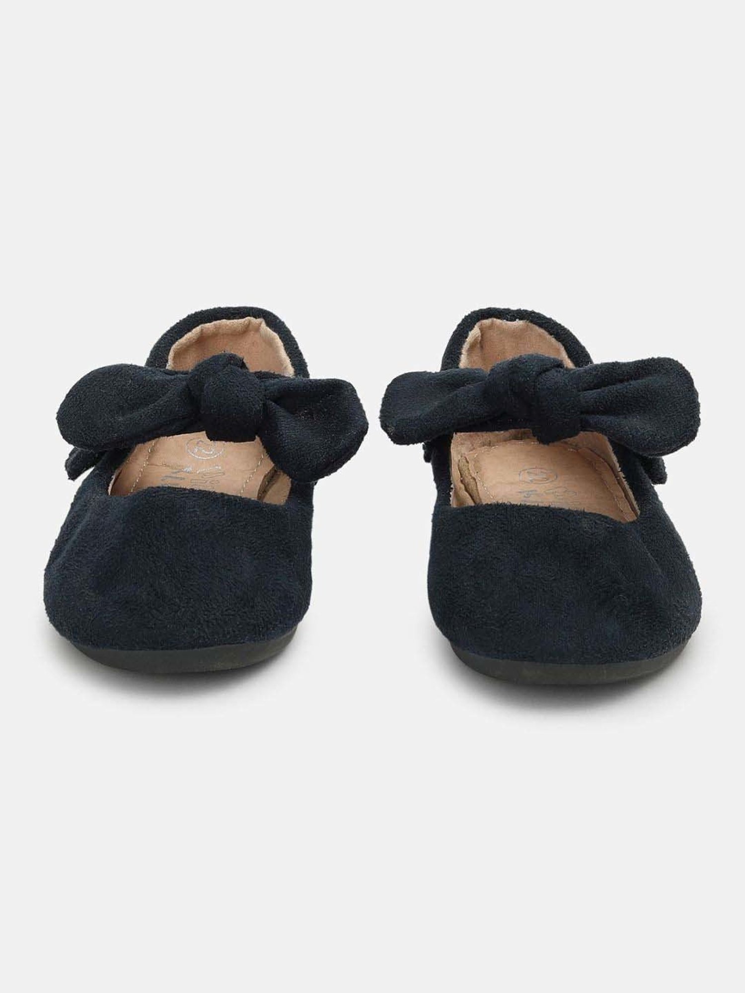 Baby Moo Kids Brown & White Velcro Shoes