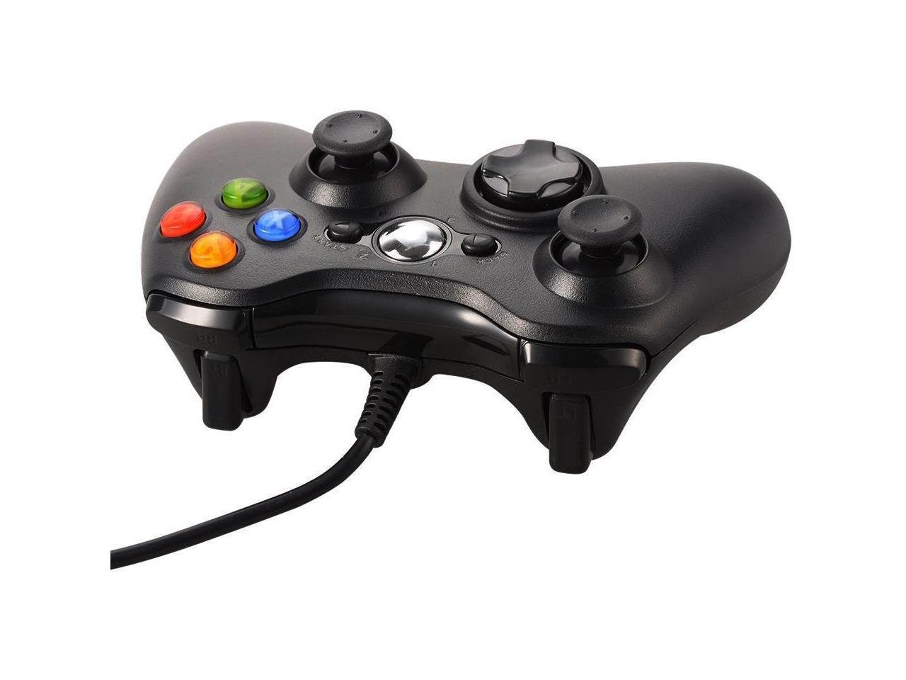 USB Wired Controller Gamepad Joypad Joystick for Microsoft Xbox 360 PC Windows