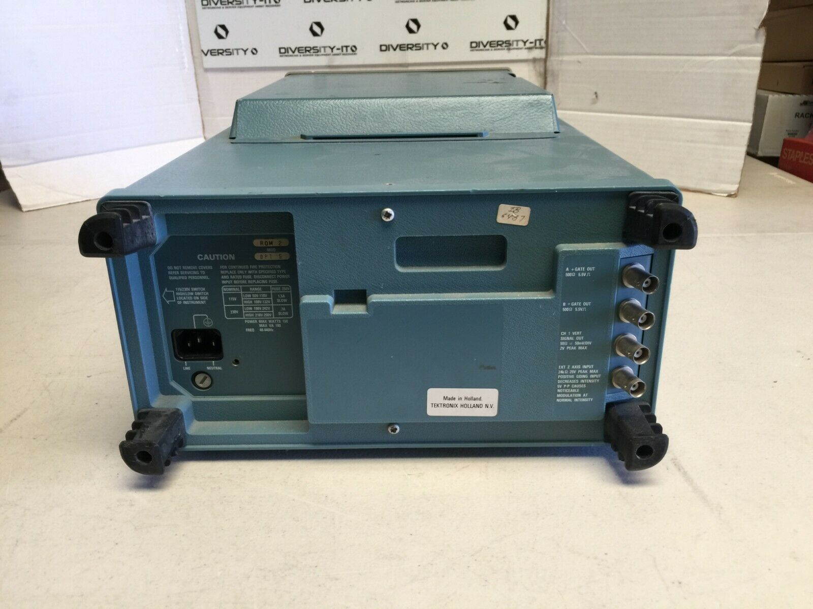 Tektronix 468 100 MHz Digital Storage Oscilloscope *Broken Handle*