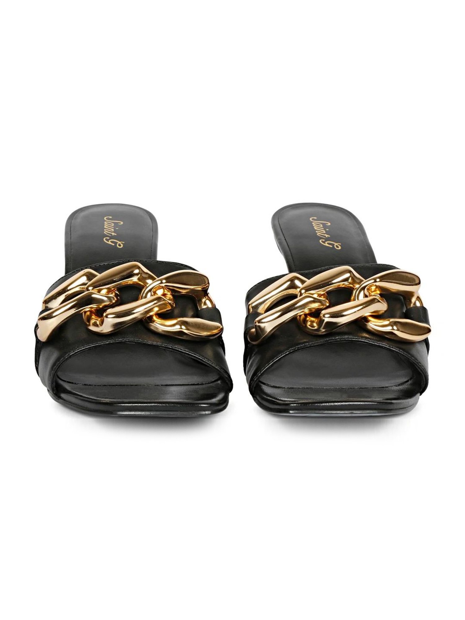 Saint G Women's Melissa Black Casual Sandals