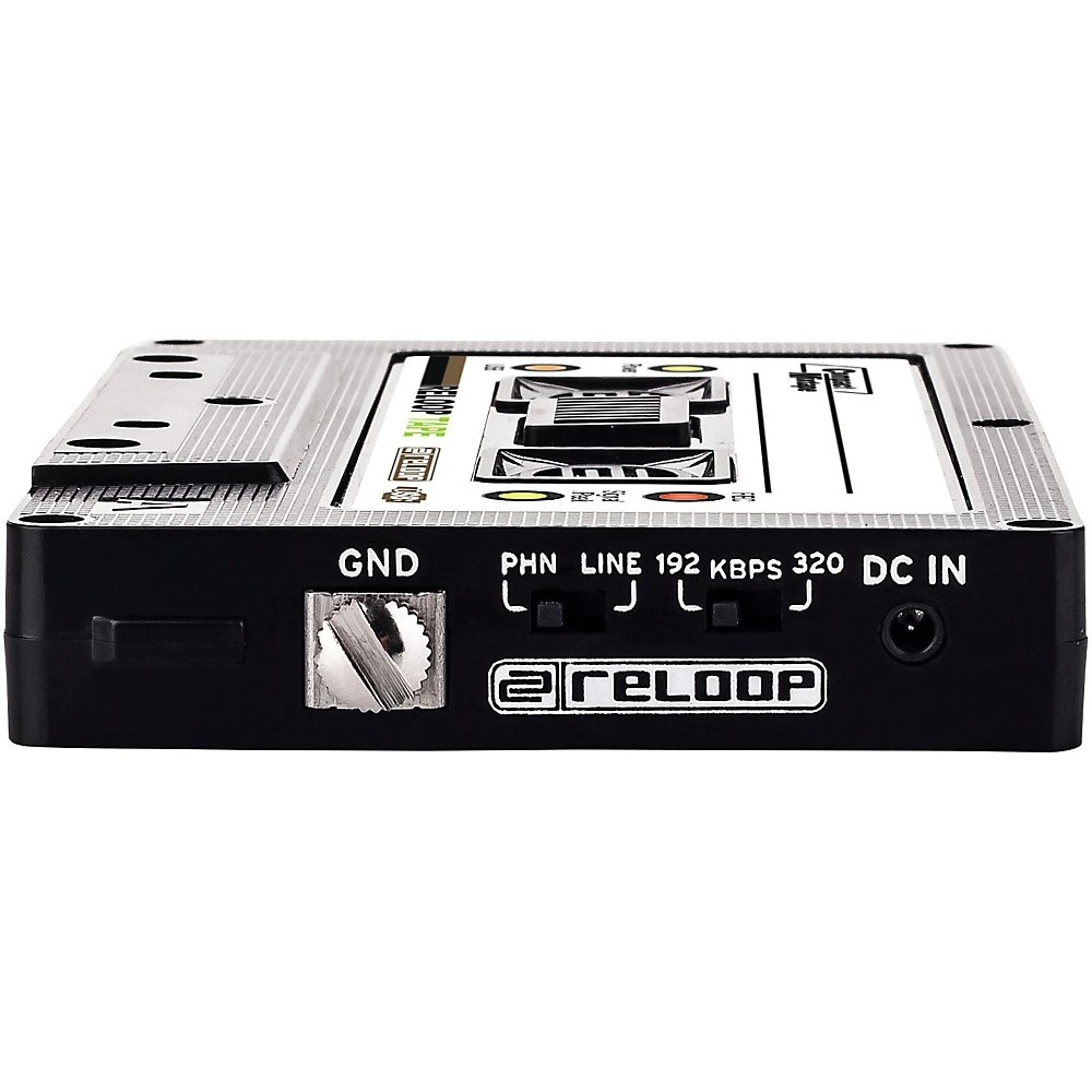Reloop USB Mixtape Recorder with Retro Cassette Look, Black (TAPE)