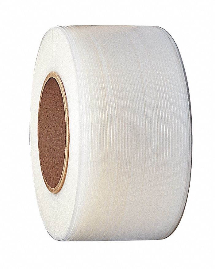 SIGNODE LB 212 Clear Strapping,Polypropylene,24,000 ft. L
