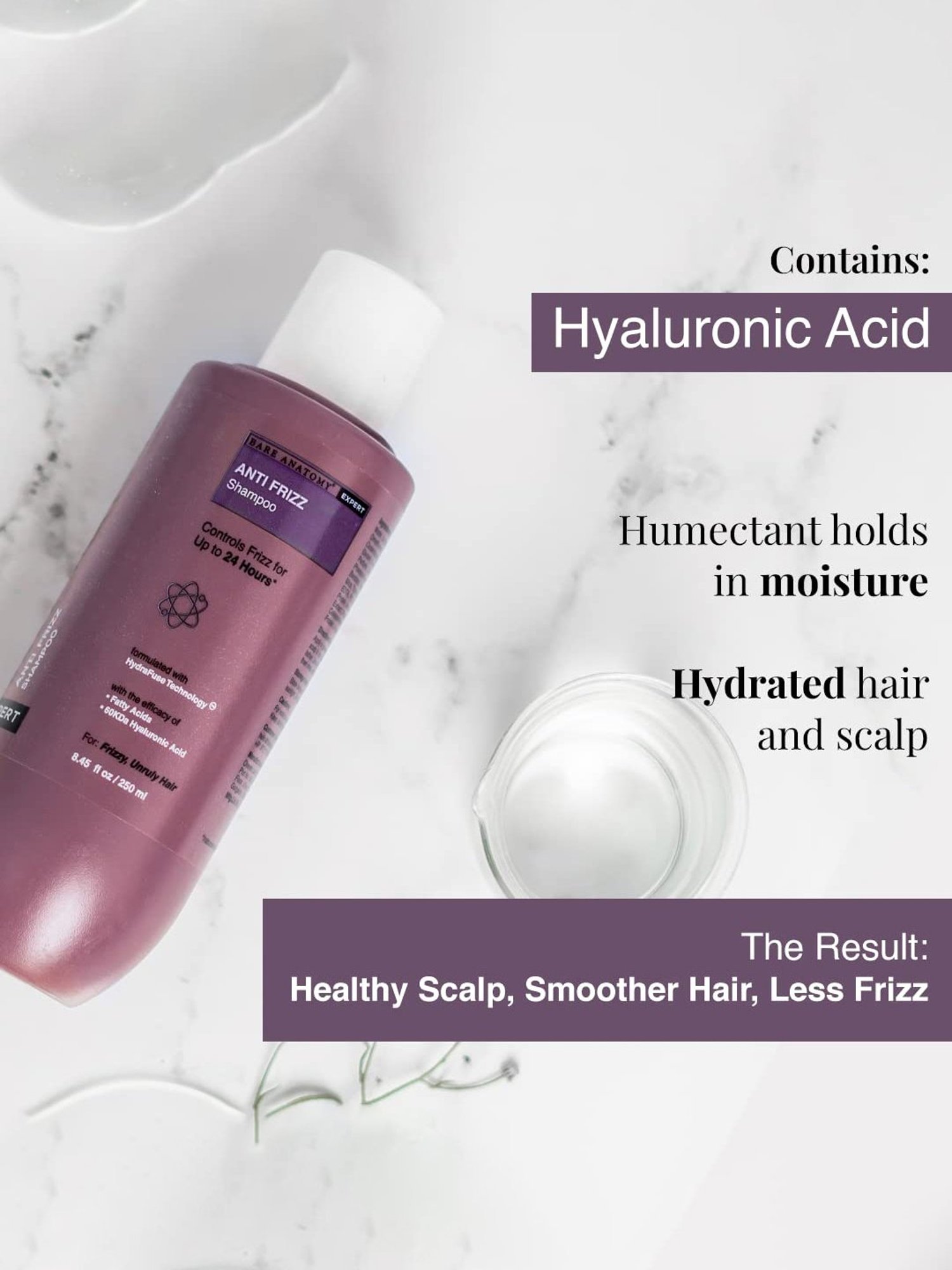 Bare Anatomy Expert Anti Frizz Shampoo - 250 ml