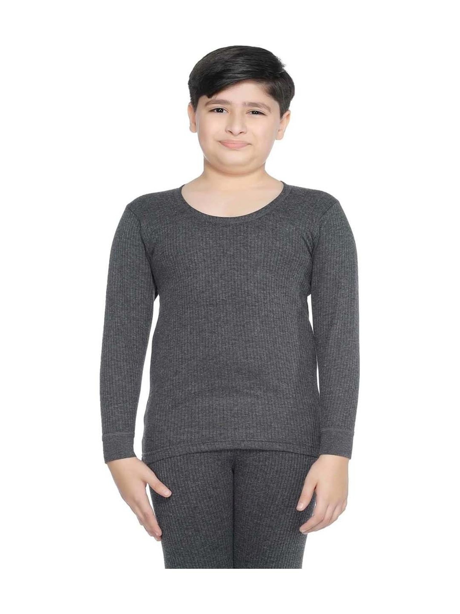 Tiny Bugs Kids Grey Cotton Thermal Set