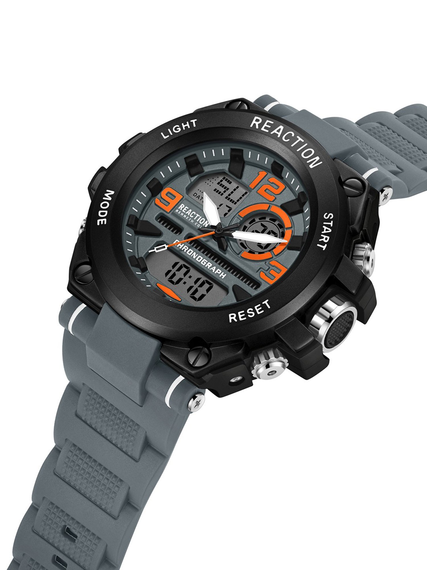 Reaction Kenneth Cole KRWGP9008102 Analog-Digital Watch for Men