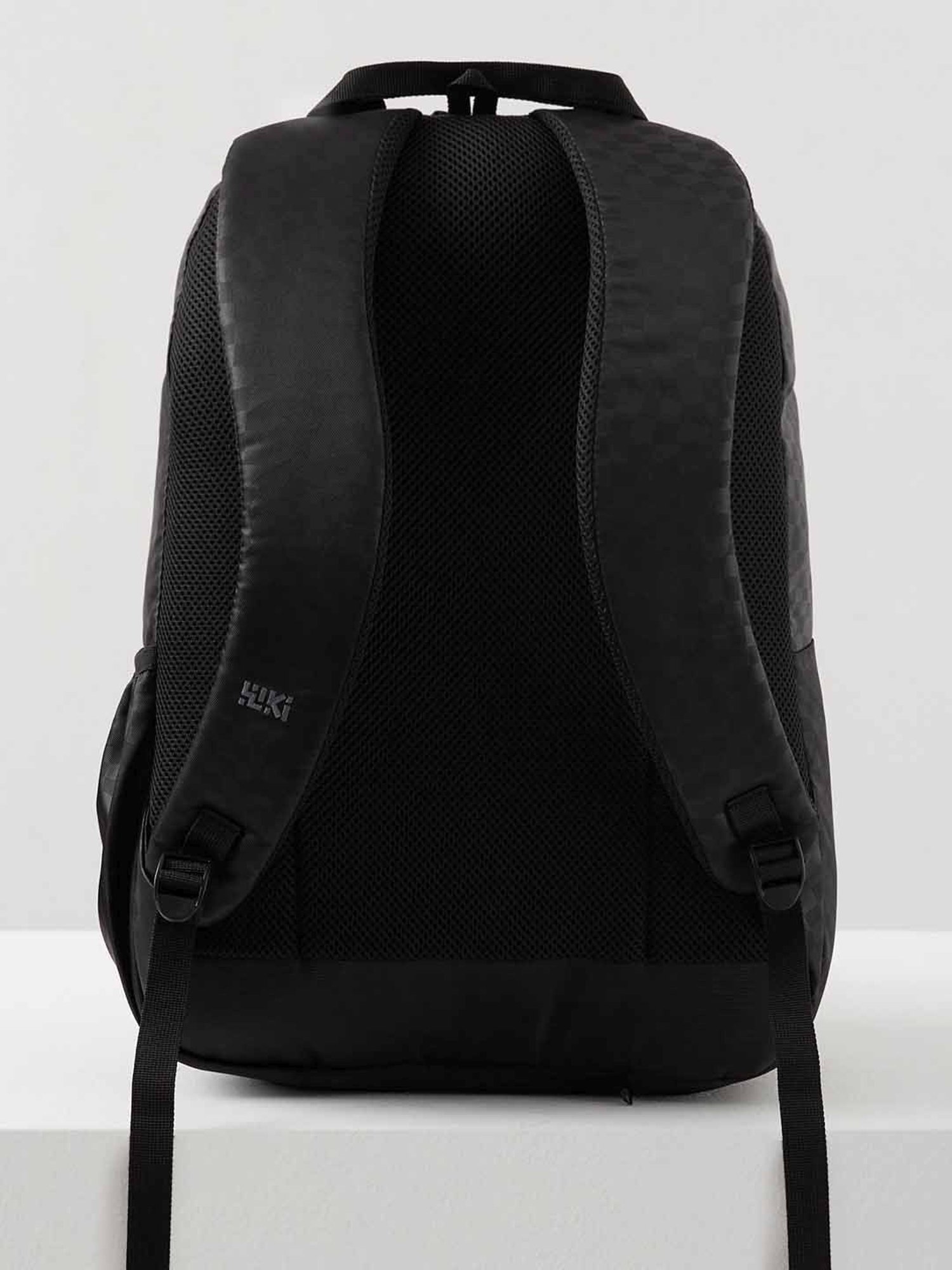 Wiki Back to School 3 Black Polyester Printed Backpack - 34 Ltrs