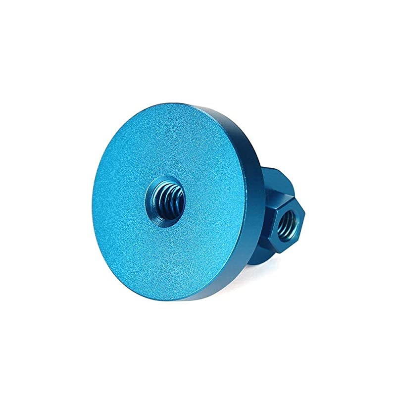 Alloy Metal GoPro TripodMonopod Mount with Thumbscrew for GoPro Session Hero 7 6 5 4 3+ 3 2 1 HD Blue