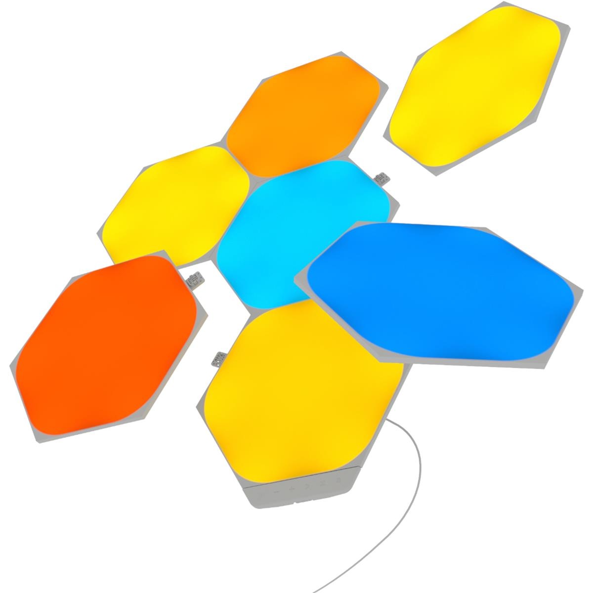 nanoleaf NL427003HX7P Hexagon Light Panels - Smarter Kit - 7 Panels