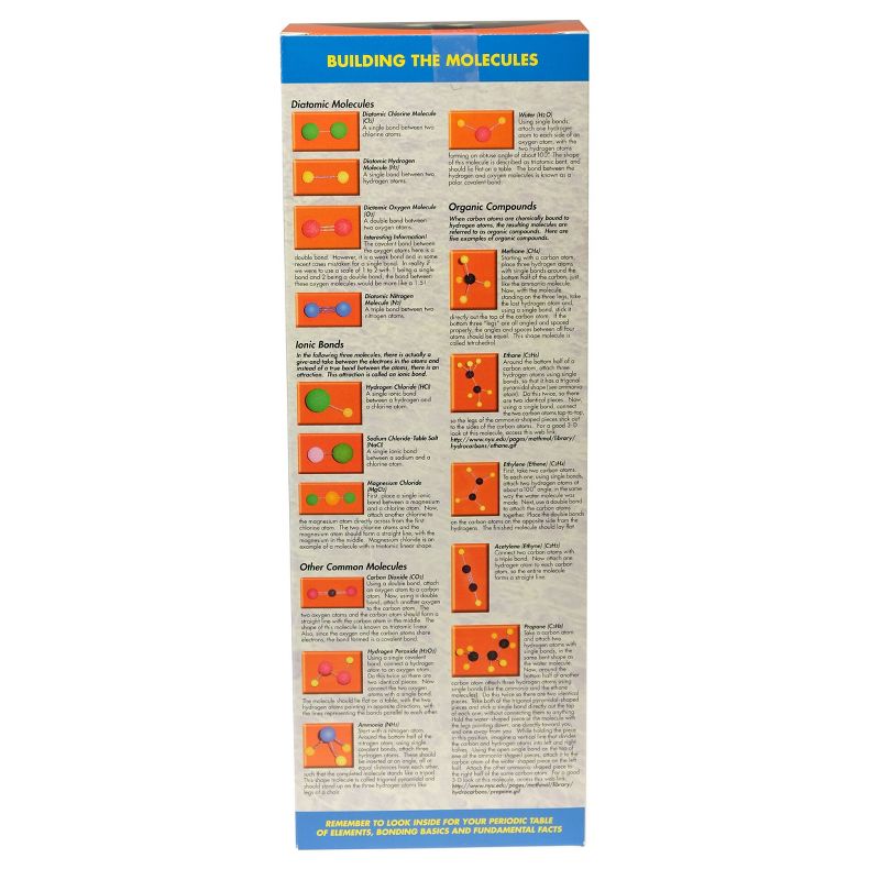 Molecule Model Kit - FloraCraft Fun Learning