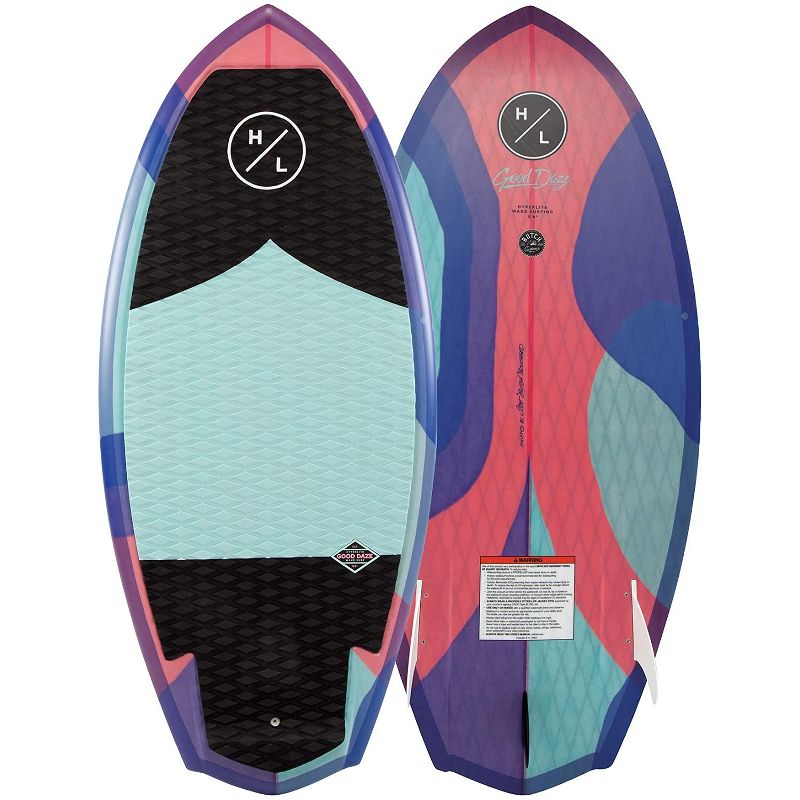 HYPERLITE Good Daze Women's Premium Performance Lightweight Hybrid Boating Wakesurf Board, 63 Inch Length