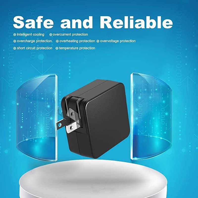 IdeaPad AC Charger Fit for Lenovo ADLCC GX20K11838 PA-1450-55LL ADP-45DW B 100 110 110S 120 120S 130 130S S130 310 320 330 330S Yoga 710 11 14 15, Flex 4 5 6 Laptop Power Cord Supply Adapter