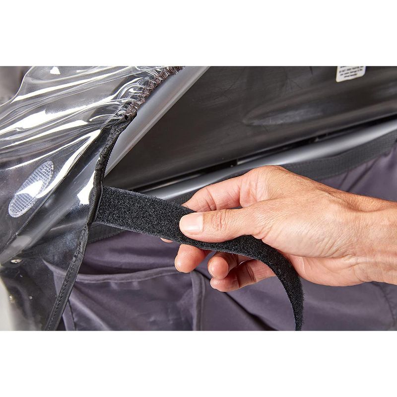 Sasha's Rain Shield and Wind Cover For Baby Stroller, Compatible with Graco FastAction Fold Click Connect Jogger Stroller