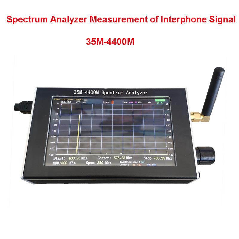 LTDZ 35M-4400M Handheld Simple Spectrum Analyzer Measurement of Interphone Signal