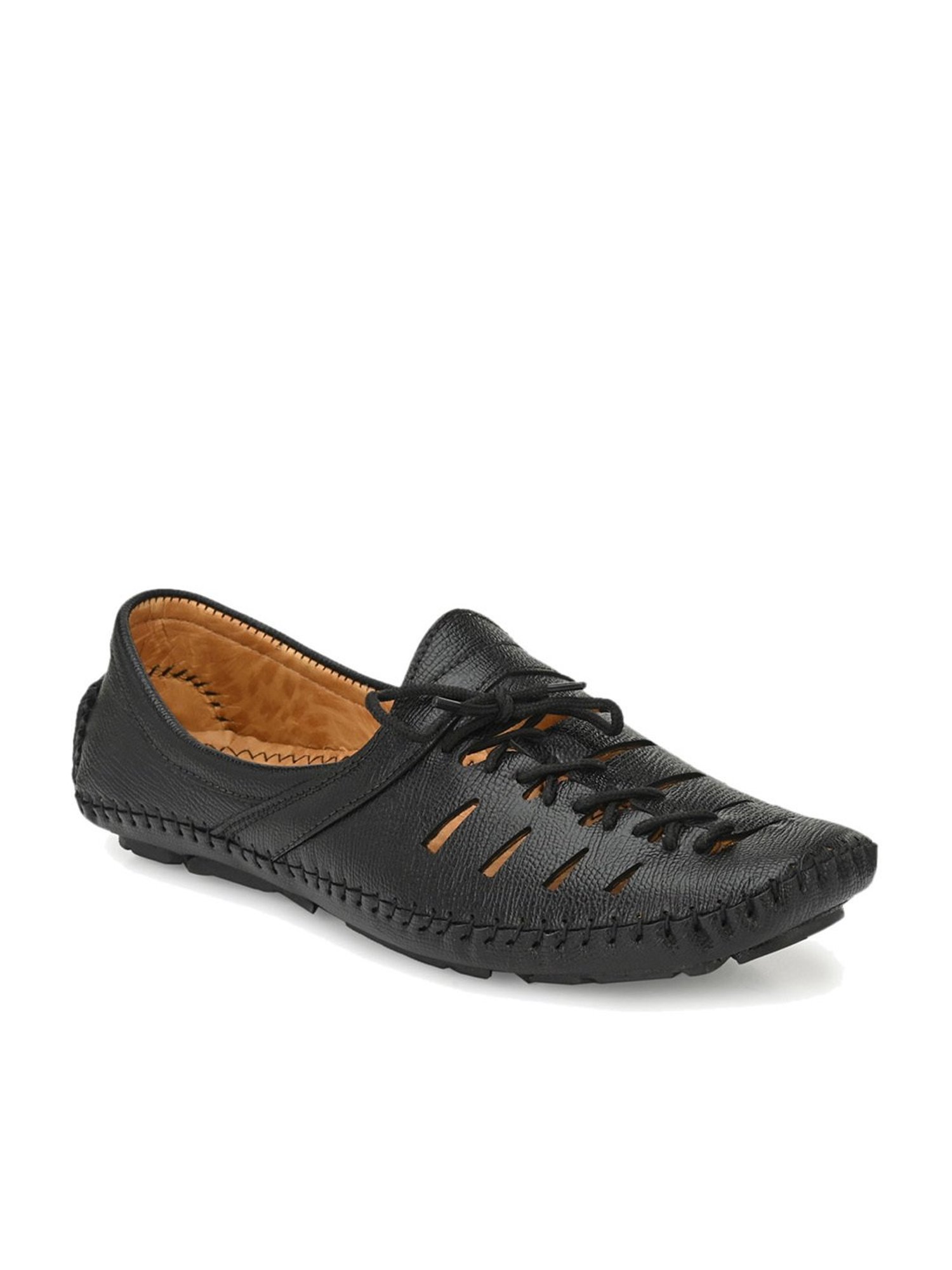 El Paso Men's Black Ethnic Juttis