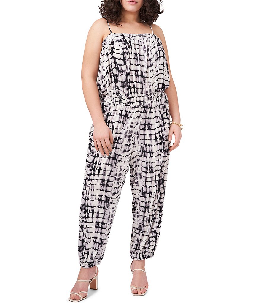 Nike Plus Size Core Print Jersey Cotton Romper