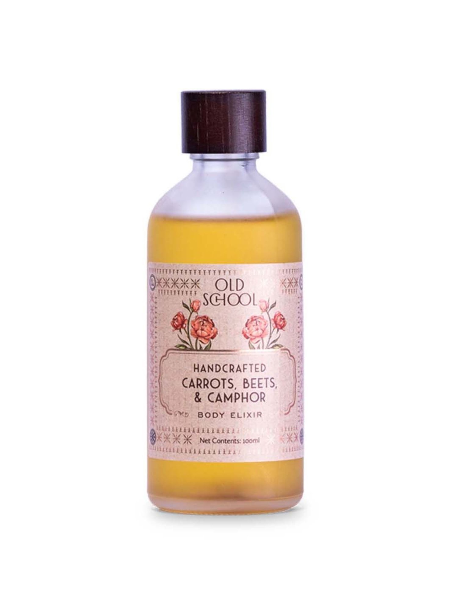 Old School Rituals Handcrafted Carrots, Beets, & Camphor Body Elixir - 100 ml