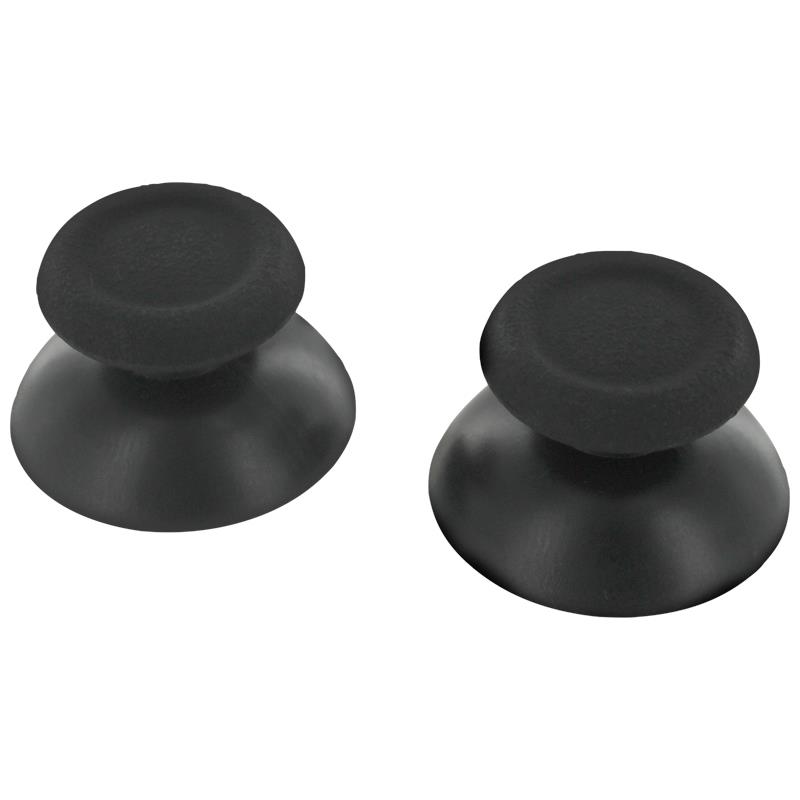 ZedLabz replacement analog rubber thumbsticks grip sticks for Sony PS4 controllers - 2 pack grey