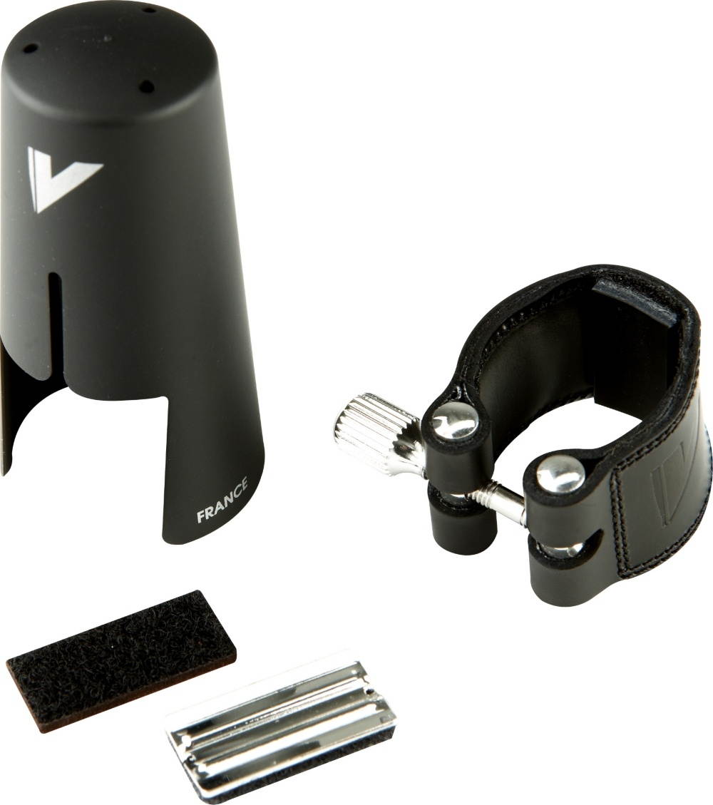 Vandoren LC21P Leather Bb Clarinet Ligature w/ Plastic Cap