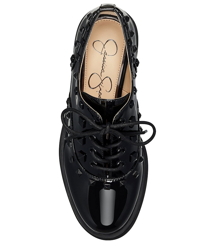 SoftWalk Willis Perforated Suede Platform Oxfords