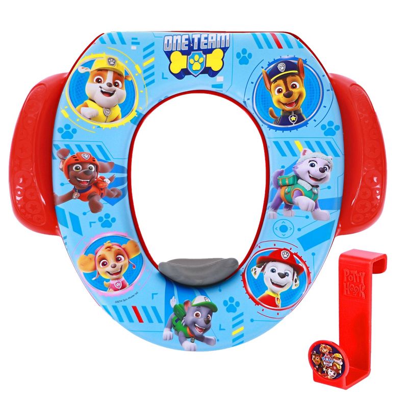Nickelodeon PAW Patrol "Skye & Everest" Soft Potty Seat with Potty Hook