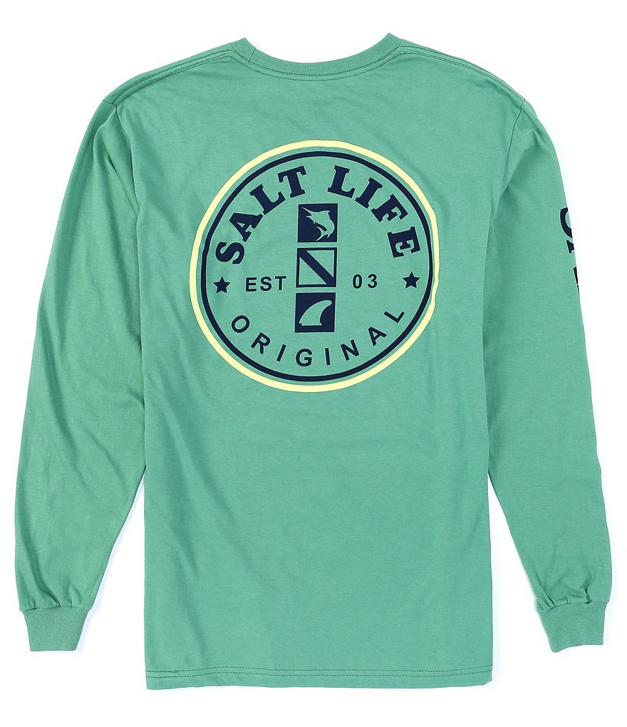 Salt Life Salty Mate Long-Sleeve Pocket Tee