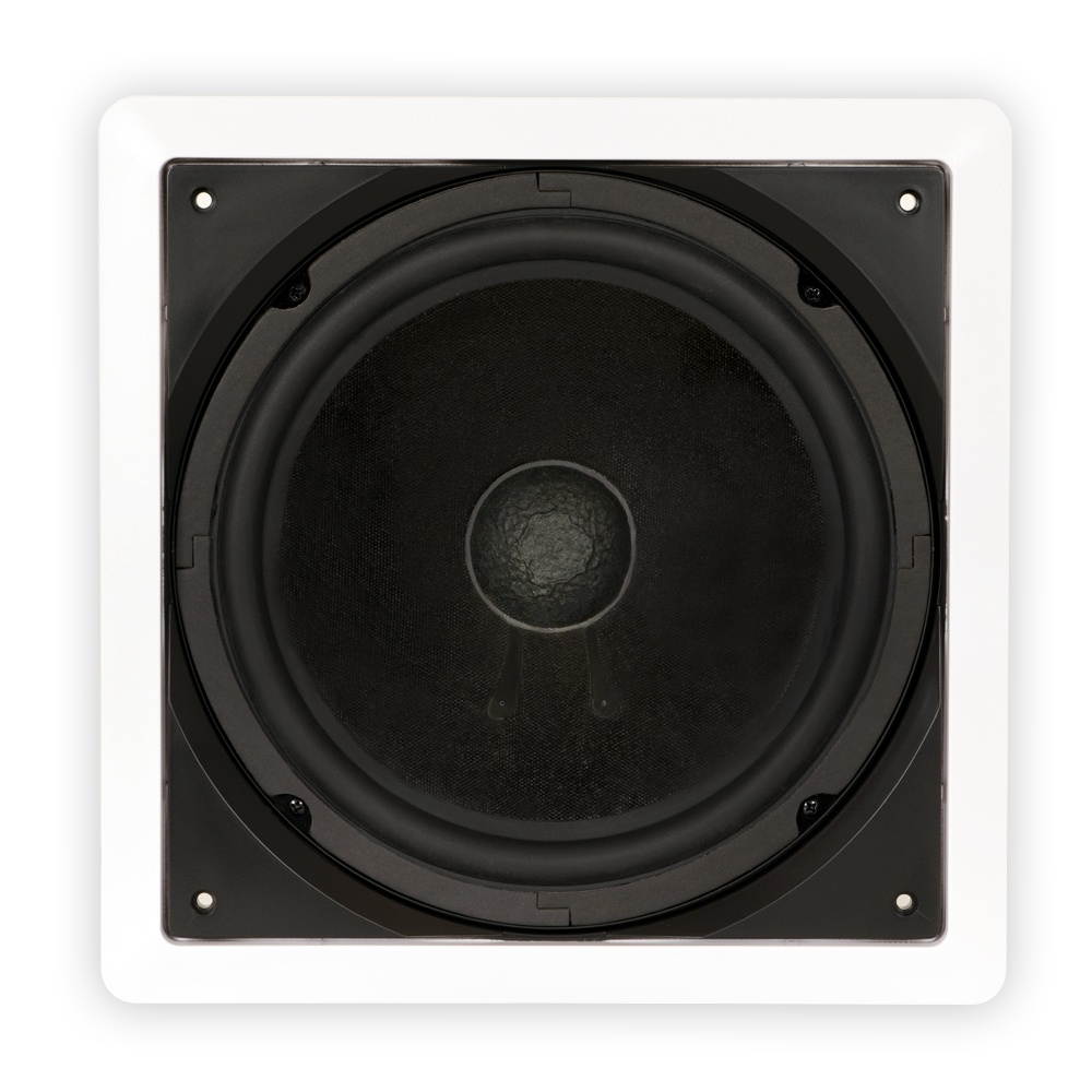 Theater Solutions TS1000 Flush Mount Passive 10" Subwoofer Speaker Wall 2 Pack