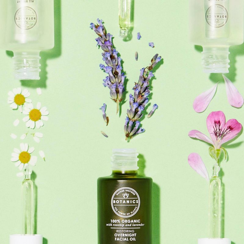 Botanics Restoring Overnight Facial Oil - 0.84 fl oz