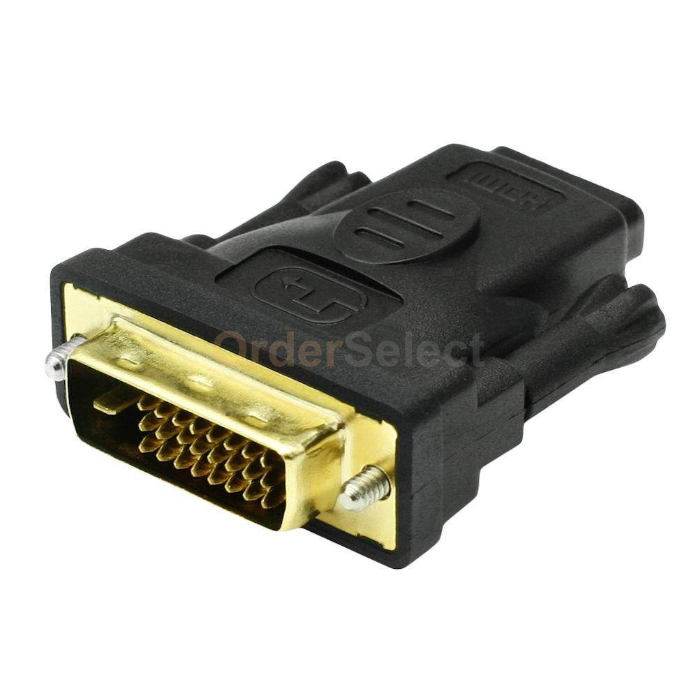 Fenzer DVI TO HDMI 1.4 1080p 4K 3D TV HDTV BLUERAY ADAPTER CONVERTER HD 100+SOLD