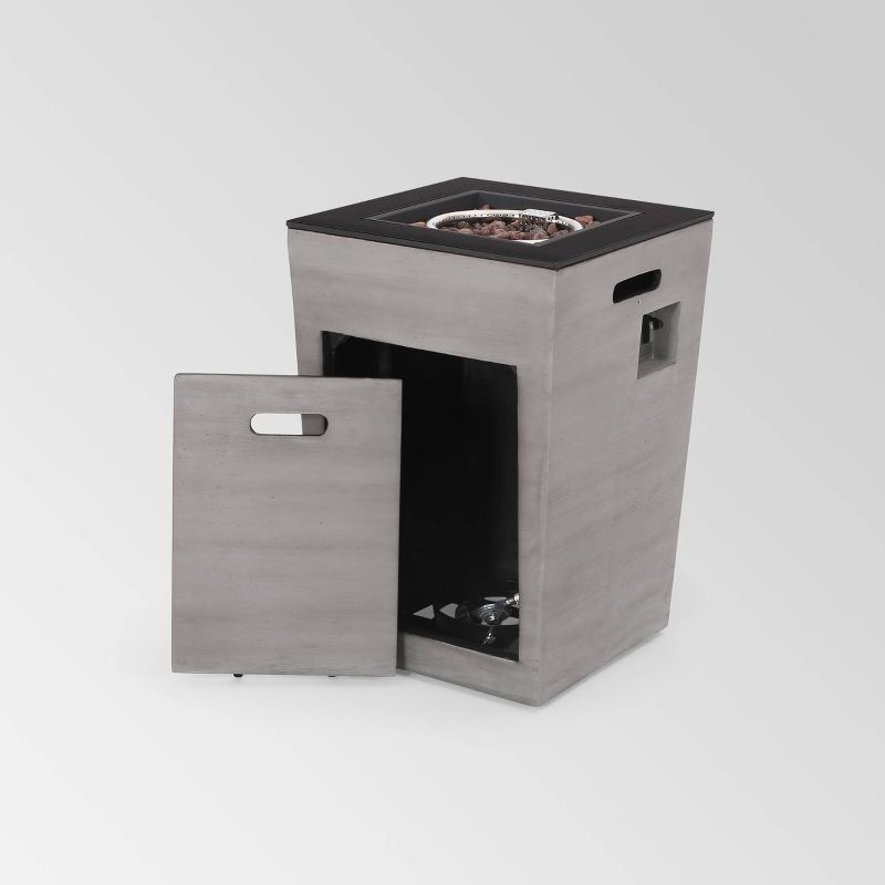 DeckMate 30371 Avondale Outdoor Backyard Patio Portable Steel Fire Bowl Fire Pit, Antiqued Copper Finish