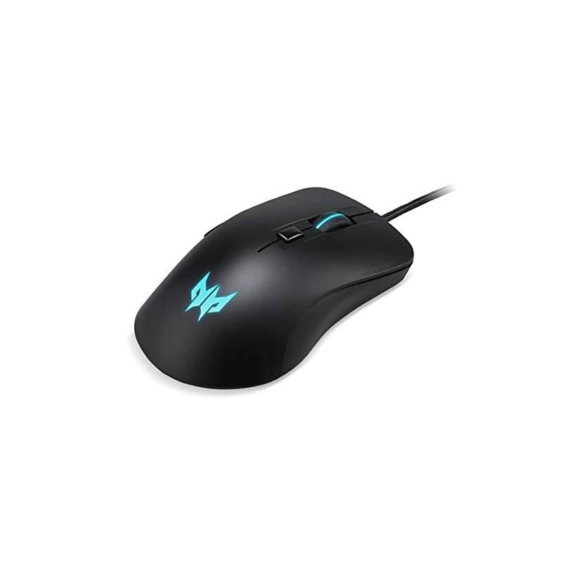 Predator Cestus 310 Gaming Mouse: 4200 On-The-Fly DPI - Breathing Backlit - 6 Button Design - Pixart 3519 Sensor - Black (PMW910)