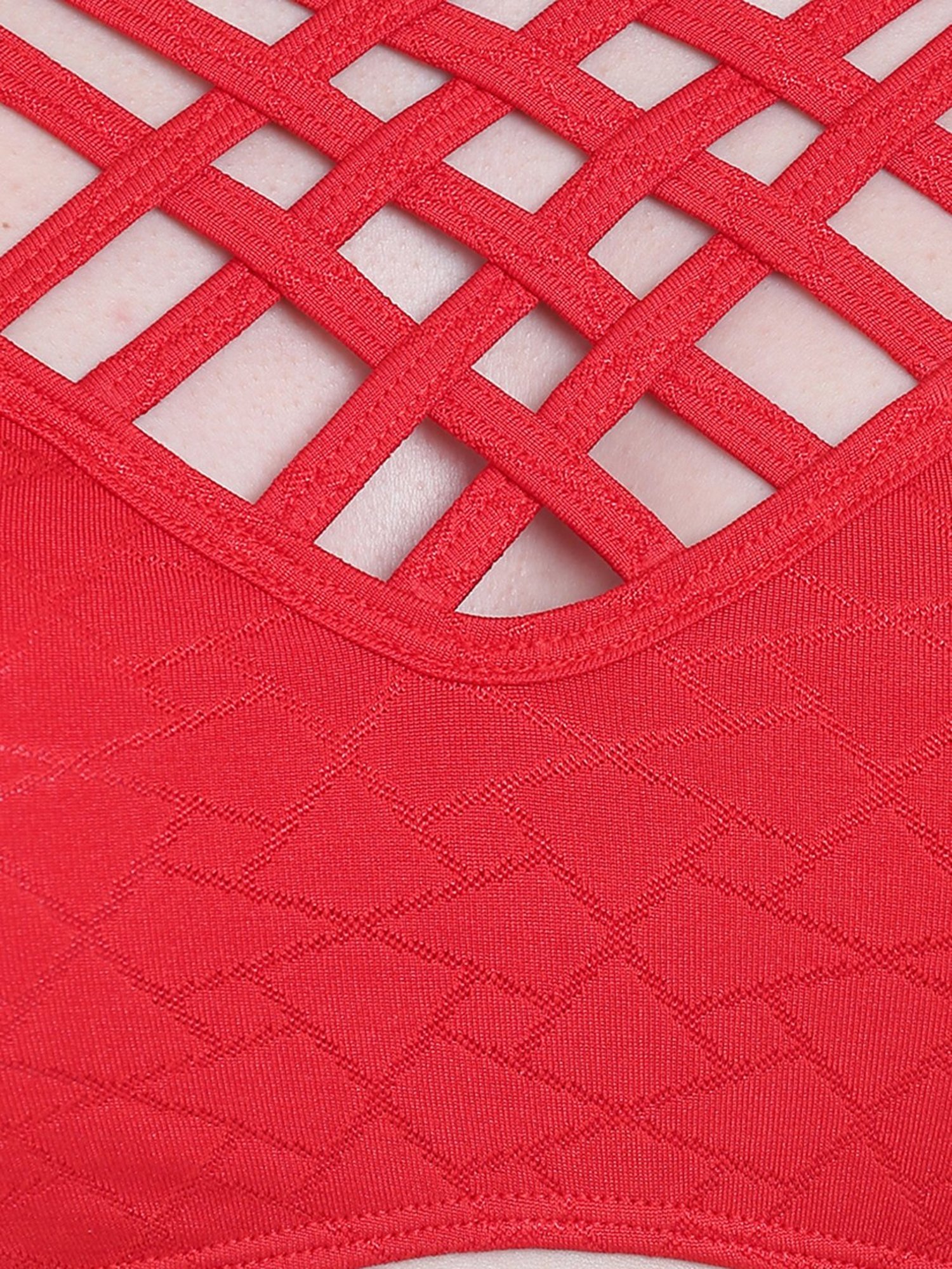 La Intimo Red SeaOath Bra & Bikini Panty