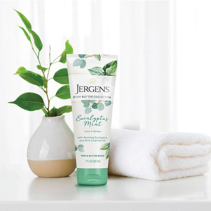 Jergens Body Butter - Eucalyptus Mint - 7 fl oz