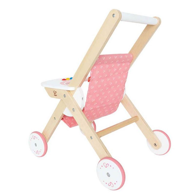 Hape Kids Wooden Babydoll Stroller Baby Toddler Pretend Toy Play Furniture