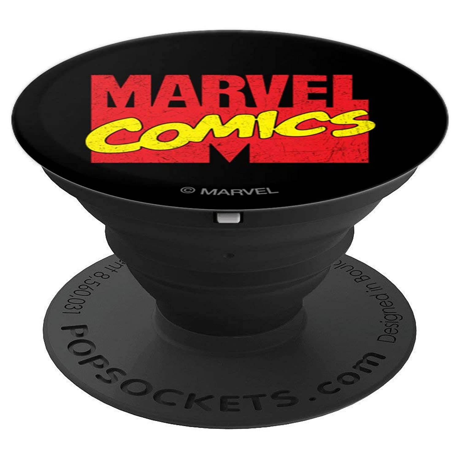 Marvel Comics Retro Logo PopSockets Grip and Stand for Phones and Tablets