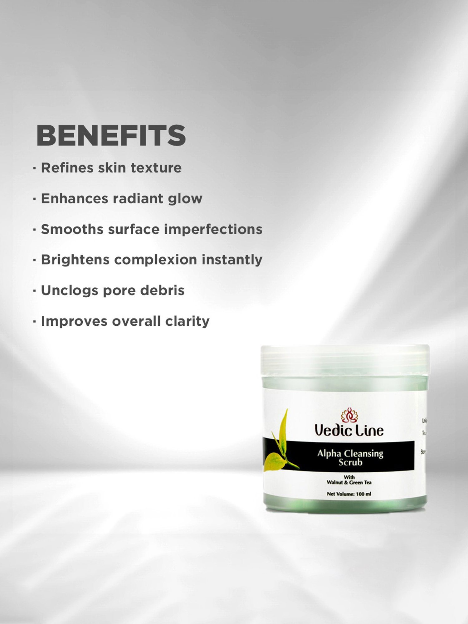 VEDIC LINE Alpha Cleansing Scrub - 100 ml