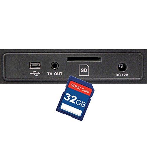 Wolverine 8mm & Super 8mm Reels to Digital MovieMaker Pro Film Digitizer, Film Scanner, 32GB SD Memory Card, Dual Voltage 100-240V Power Supply Adapter & International Two-Prong Round Pin Plug Adapter